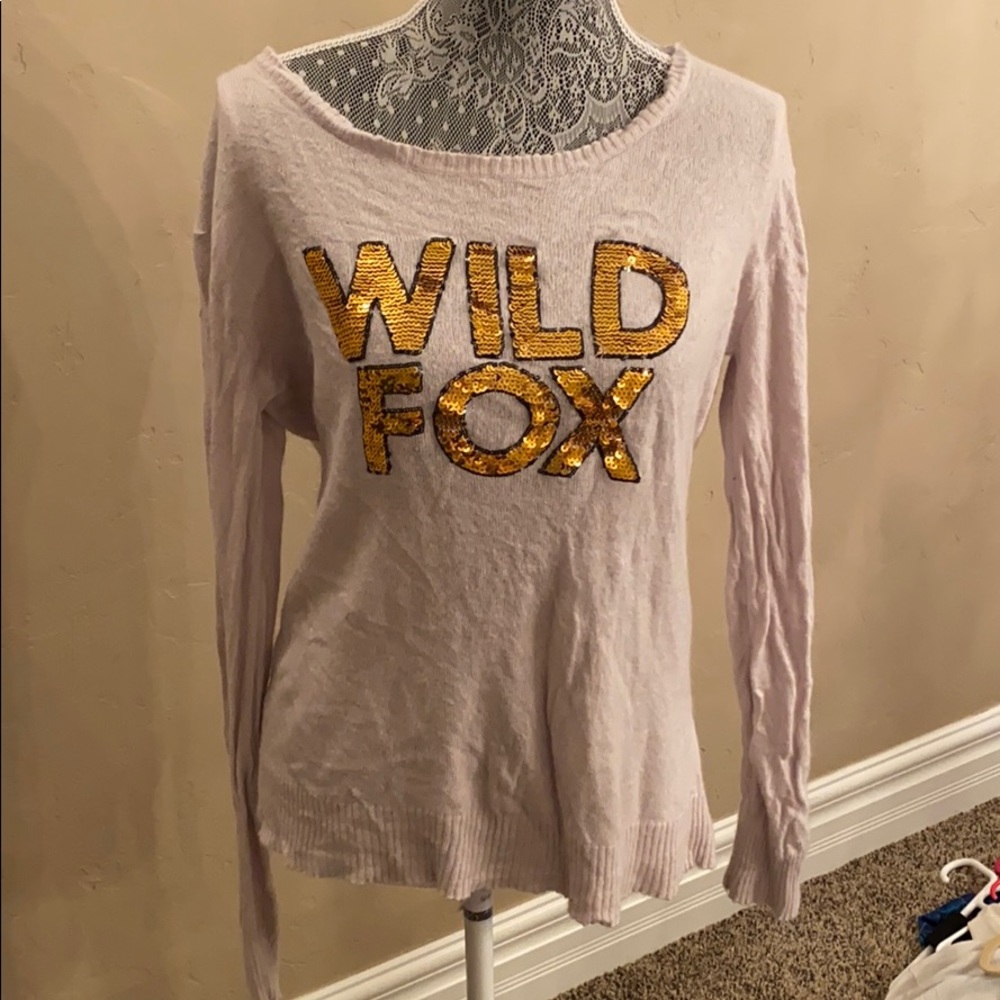 WILDFOX, gold label sweater